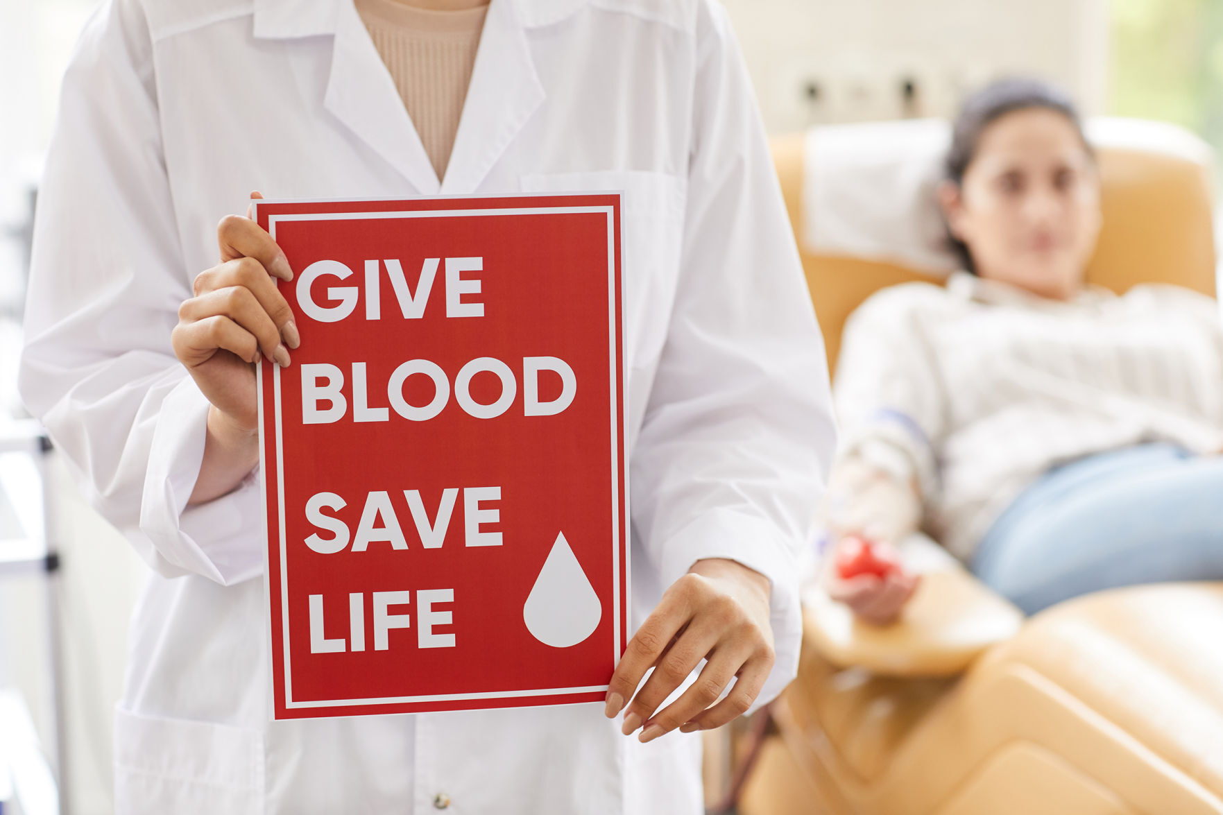 Give blood safe life